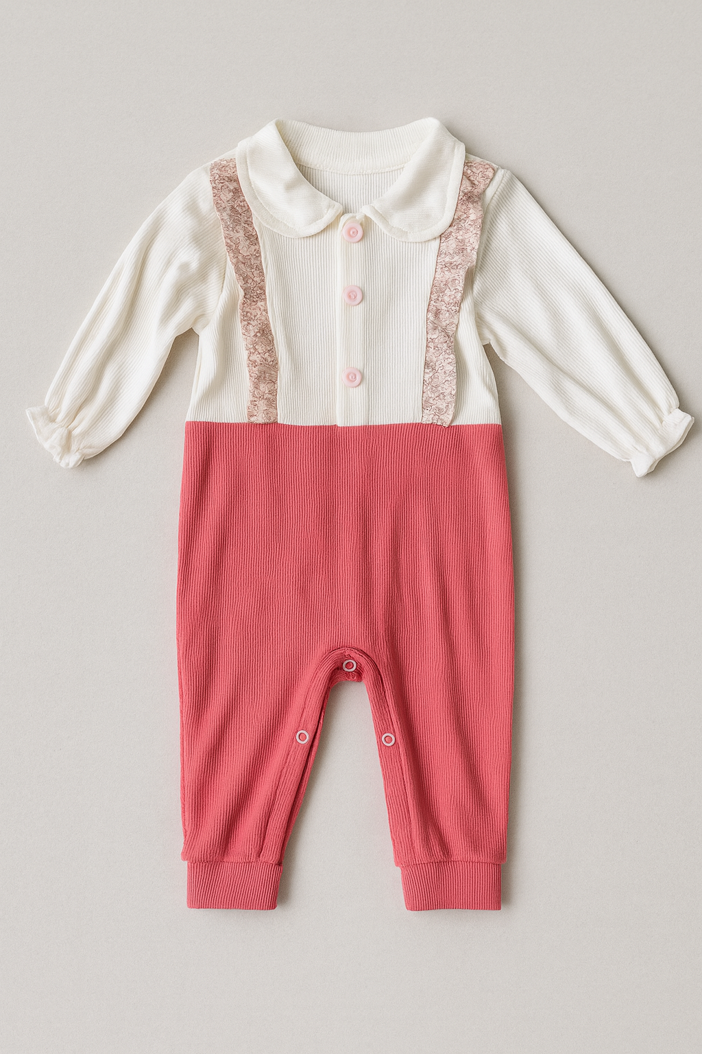 MACACÃO ROSE MENINA