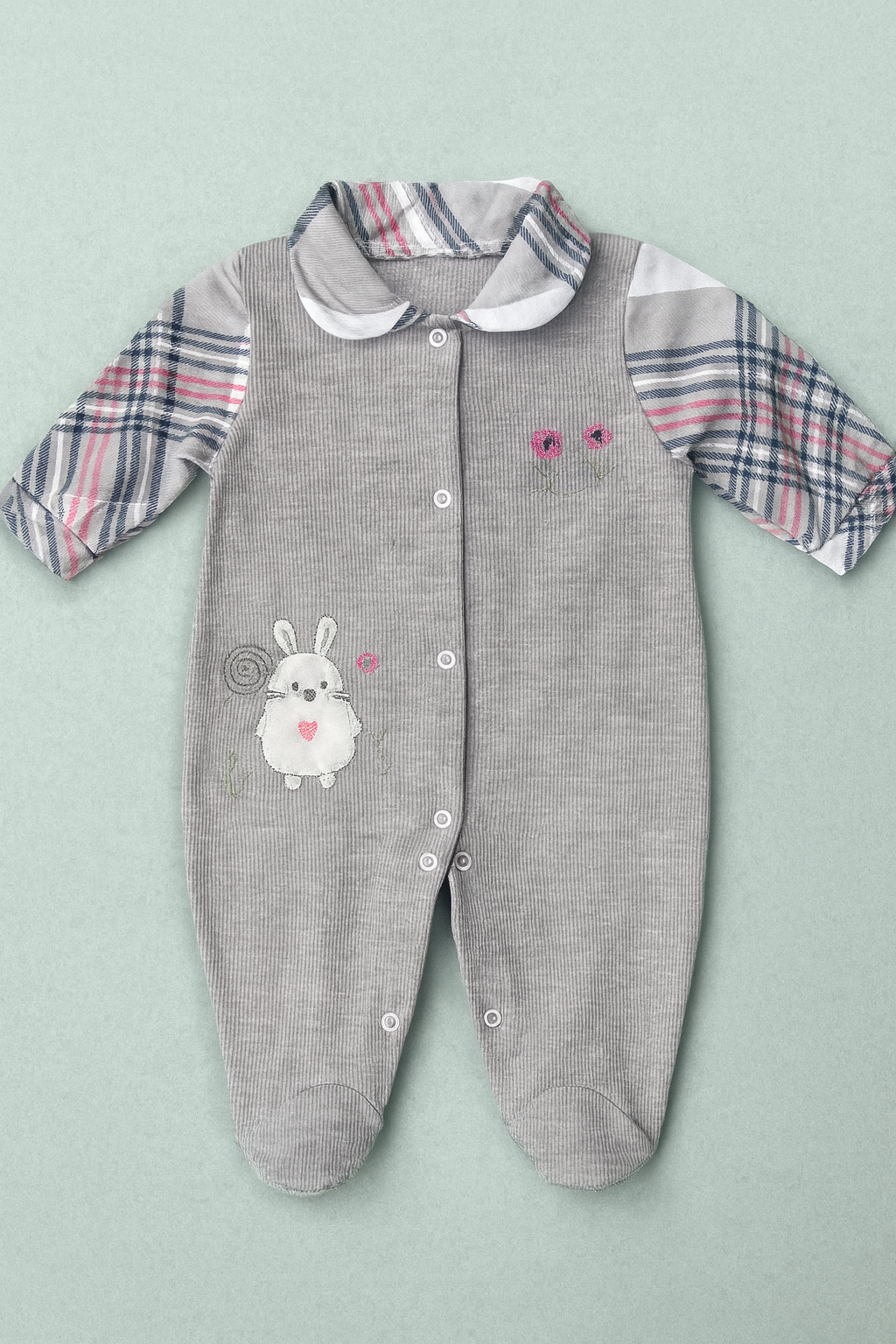 MACACÃO CINZA MENINA