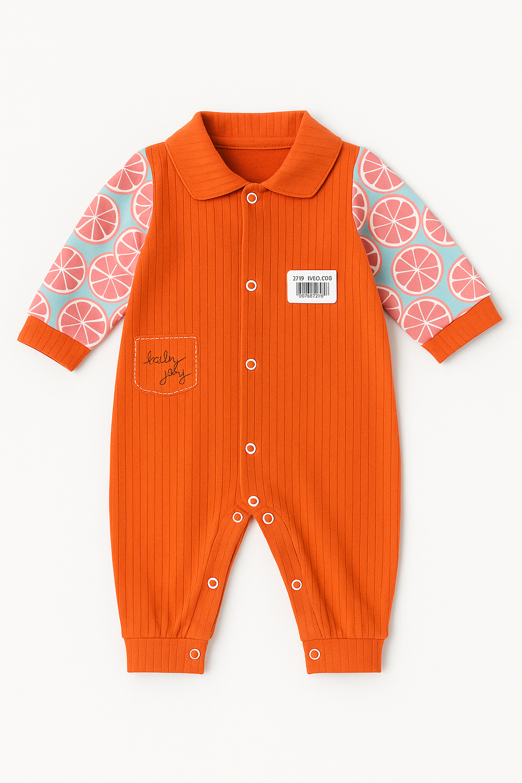 MACACÃO LARANJA MENINA C