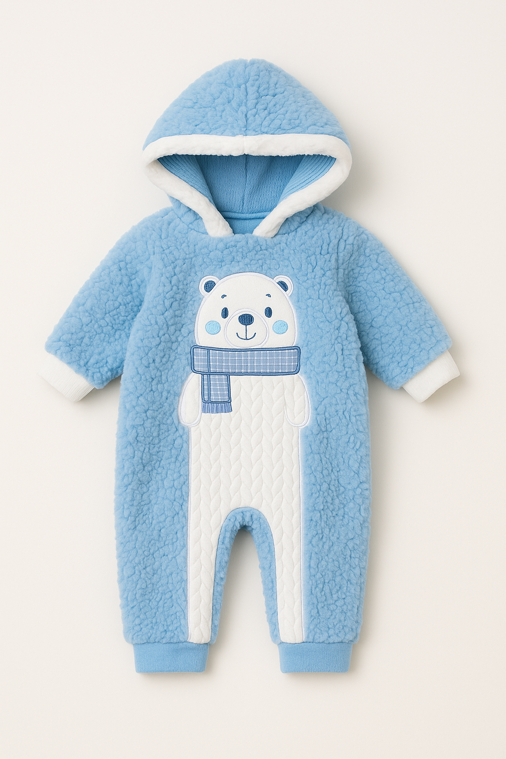 MACACÃO PLUSH PANDA MENINO